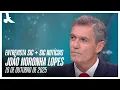 Lagu Entrevista João Noronha Lopes SIC + SIC Notícias - 19 outubro