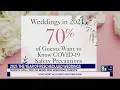 Weddings in 2021 71 of guests want to know COVID-19 safety precautions