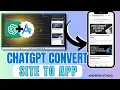 Make A Webview App Using ChatGPT In Android Studio