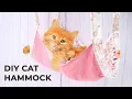 DIY Cat Hammock // Easy Step by Step Cat Hammock Tutorial