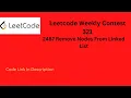 2487 Remove Nodes From Linked List