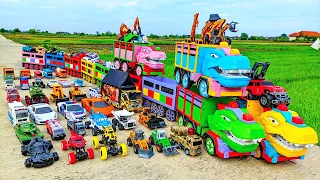 Download Wadidau!! Mobil Truk Oleng Bongkar Mainan Mobil Mobilan Ambulan Excavator Mobil Balap Truk Dump #312 MP3