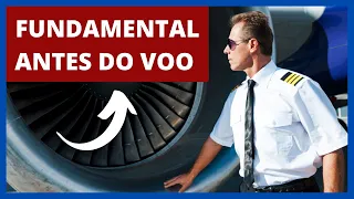COMO É A INSPEÇÃO DE PRÉ VOO NA AVIAÇÃO CIVIL?