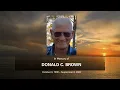 Don Brown Funeral Service