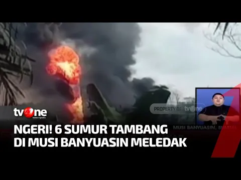 Berkobar Hebat, Sumur Tambang di Musi Banyuasin Terbakar di Enam Titik