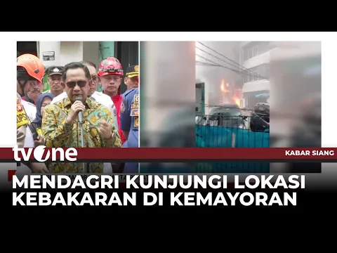 Mendagri: 22 Karyawan Wafat Karena Asap, Bukan Karena Terbakar