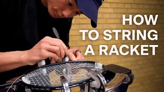 The Badminton Racket Stringing Tutorial