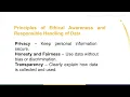 Lesson 6 Data Management Responsible Handling of Data and Data Presentations