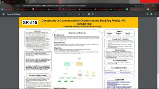 GR 515 - Developing a Conversational Chatbot using Seq2Seq Model with TensorFlow