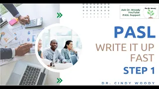 PASL Write It Up Fast Step 1