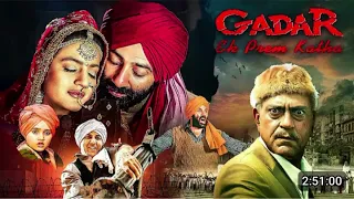 Gadar Ek Prem Katha 2001 Full Hindi Movie 4K Sunny Deol Ameesha Patel Amrish Puri 