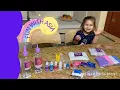 How to make UNICORN SLIME Asia is using unicorn slime kit