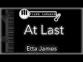 Download Lagu At Last - Etta James - Piano Karaoke Instrumental