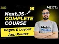 NextJS Tutorial - Pages Nested Layouts