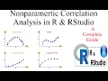 Non-parametric Correlation Analysis in R RStudio