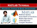 Matrix and Basic Operations in MATLAB