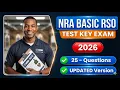 NRA Basic RSO Test Key Exam How to Pass and Master Range Safety Officer Basics
