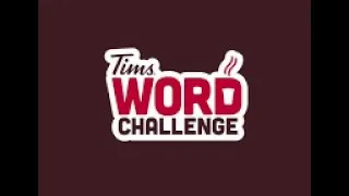 Level 337 Tims Word 337 Tims Word Challenge Level - 337 2024 Tims Word Challenge Tim Hortons