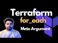 Terraform for - each Meta Argument Terraform Tutorials