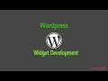 Wordpress Widget Development basic overview sinhala tutorial part 3
