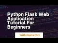 python flask web application tutorial for beginners