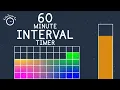 60 Minute Interval Timer - Kids Visual Timer