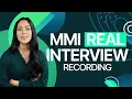 Real MMI Example Medicine Interviews