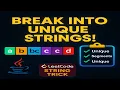 Leetcode 3597 Partition String Unique String Segments Explained in Java Weekly Contest 456