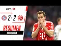 KANE SALVO DEL PAPELON AL BAYERN EMPATO CON EL ULTIMO DE LA BUNDESLIGA Bayern 2-2 Mainz RESUMEN