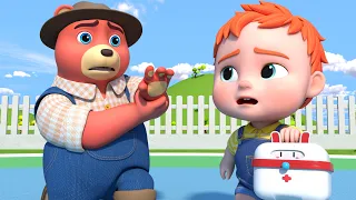 Family got a Boo Boo Song | Song for Kids | Leo Nursery Rhymes