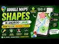 Draw Circle Polygon Polyline on Google Map in Java Android App Tutorial IT WALA HINDI-