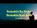 Download Lagu (Lirik) Semakin Ku Kejar Semakin Kau Jauh - Five Minutes
