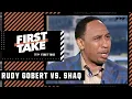 Shaq would DESTROY Rudy Gobert - Stephen A First Take