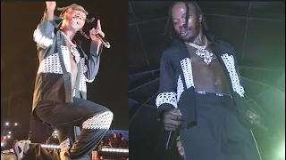 president fans go gaga as naira marley show of his legendary leg work