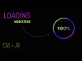 Responsive shiny gradient loader HTML CSS JAVASCRIPT