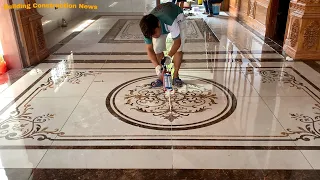 Construct And Decorate The Kitchen Floor With The Most Beautiful And Precise Patterned Ceramic Tiles