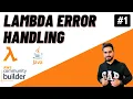 AWS Lambda Error handling Lambda Error Handling Best Practices AWS Serverless Error Handling