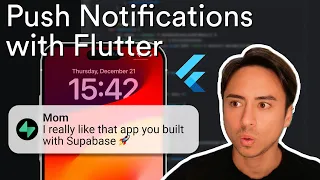 Send PUSH Notifications to Flutter Apps With Supabase Edge Functions & FCM