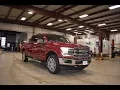 2018 Ruby Red Metallic Ford F150 Lariat Crew Cab EcoBoost FT6500 Motor Inn Auto Group