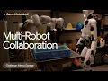 Multi-robot collaboration with Gemini Robotics 2