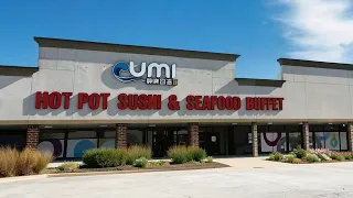 Umi Hot Pot Sushi Seafood Buffet - Nile IL Full Walkthrough NEW Just OPEN