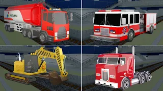 There's Horror Secret Place Compilations Semi Truck Vs Excavator Eater😱 SAKURA SCHOOL SIMULATOR