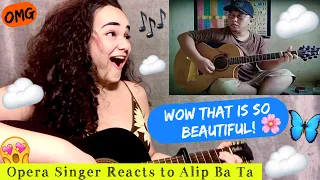Download Opera Singer Reacts To Alip Ba Ta - Killing Me Softly - Roberta Flack (fingerstyle cover) MP3