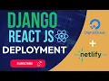 How to Deploy Django React 2025 DigitalOcean App Platform Netlify Full Guide