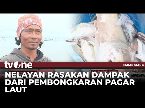 Pagar Laut Dibongkar, Nelayan Senang Kini Dapat Ikan Banyak