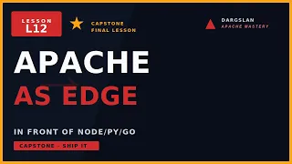Apache as Reverse Proxy In Front of Go Apache Mastery FINALE