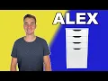 Easy to Follow ALEX Drawer Unit IKEA Tutorial