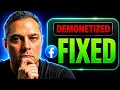 My Facebook Page Was Demonetized With In Authentic Engagement Restriction