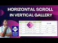 Horizontal Scroll in Vertical Gallery