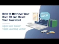 How to Retrieve Your User ID and Reset Your Password